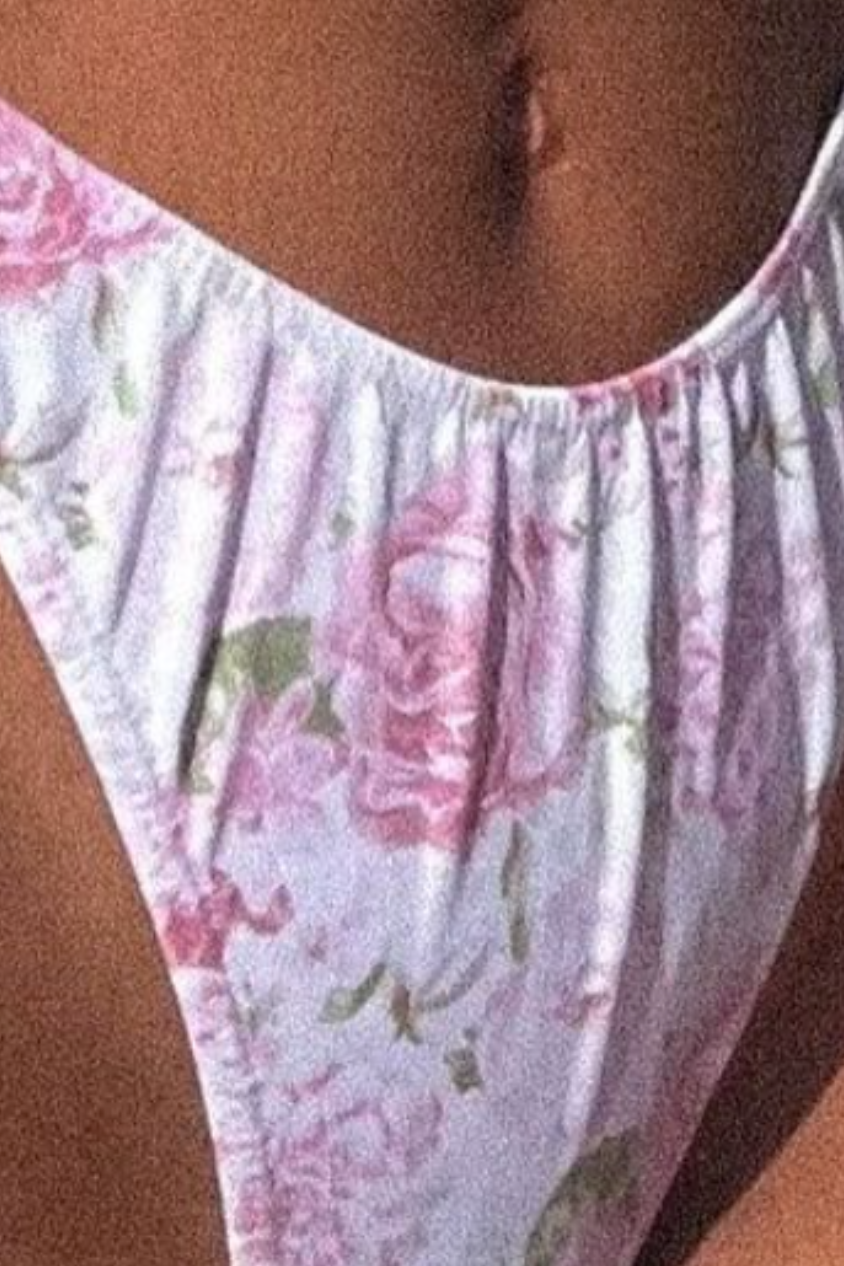 Pink Blossom | Thong Bottoms